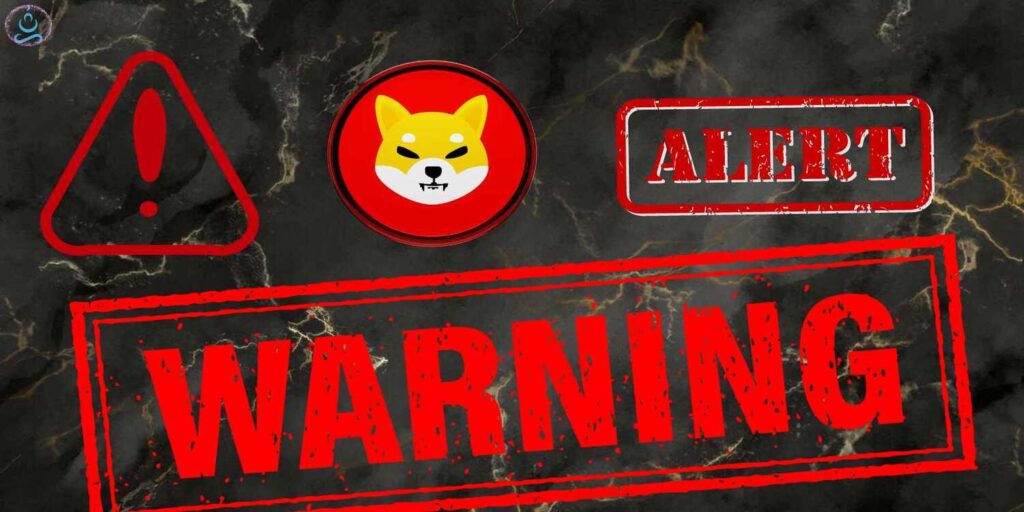 Warning Shiba Inu